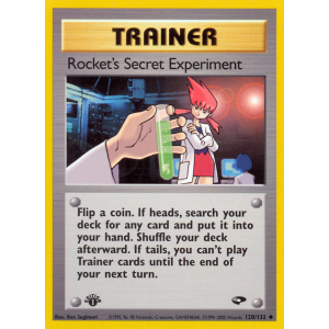 Rocket's Secret Experiment 120/132 Pokemon TCG Gym Gym Challenge