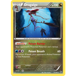 Dragalge 71/106 Pokemon TCG XY Flashfire