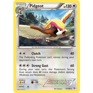 Pidgeot 77/106 Pokemon TCG XY Flashfire