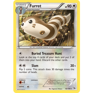 Furret 82/106 Pokemon TCG XY Flashfire