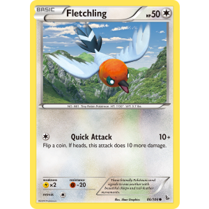 Fletchling 86/106 Pokemon TCG XY Flashfire