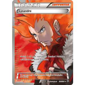 Rare Ultra Lysandre 104/106 Pokemon TCG XY Flashfire