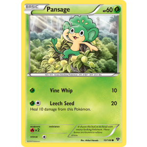 Pansage 10/146 Pokemon TCG XY XY