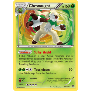 Rare Holo Chesnaught 14/146 Pokemon TCG XY XY