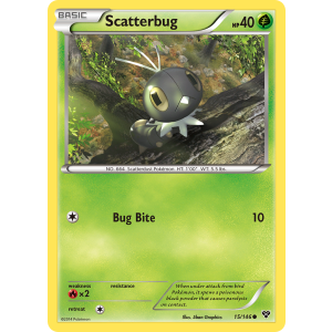 Scatterbug 15/146 Pokemon TCG XY XY