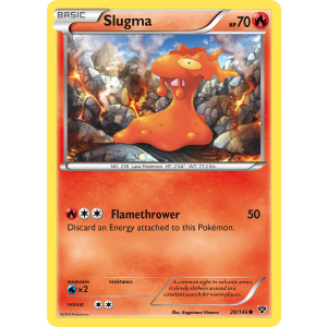 Slugma 20/146 Pokemon TCG XY XY