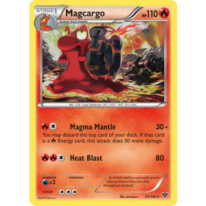 Magcargo 21/146 Pokemon TCG XY XY