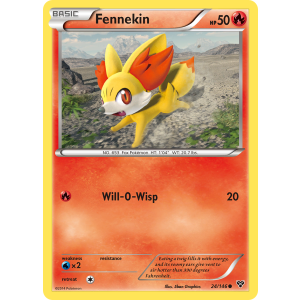 Fennekin 24/146 Pokemon TCG XY XY