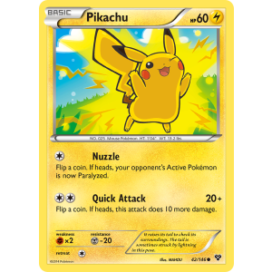 Pikachu 42/146 Pokemon TCG XY XY