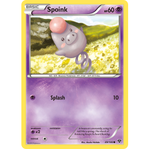 Spoink 49/146 Pokemon TCG XY XY