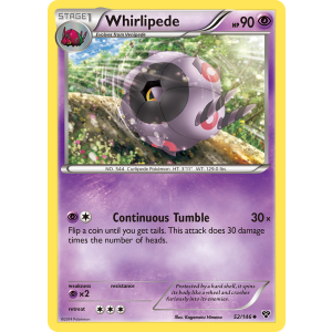 Whirlipede 52/146 Pokemon TCG XY XY