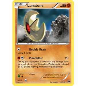 Lunatone 63/146 Pokemon TCG XY XY