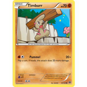 Timburr 65/146 Pokemon TCG XY XY