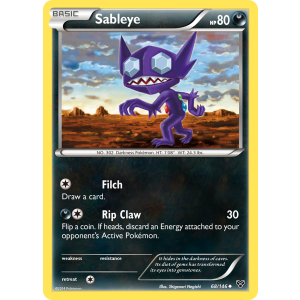 Sableye 68/146 Pokemon TCG XY XY