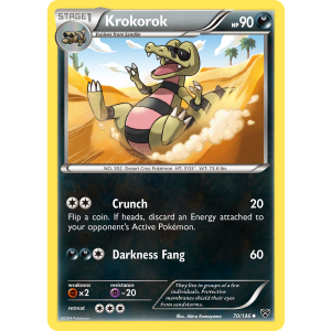 Krokorok 70/146 Pokemon TCG XY XY