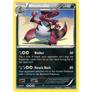 Krookodile 71/146 Pokemon TCG XY XY