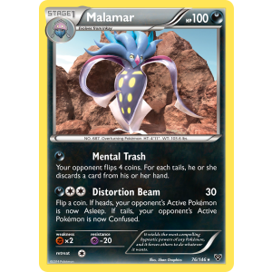 Malamar 76/146 Pokemon TCG XY XY