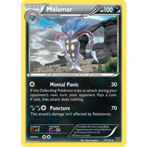 Malamar 77/146 Pokemon TCG XY XY