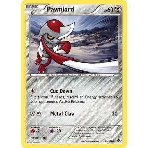 Pawniard 81/146 Pokemon TCG XY XY