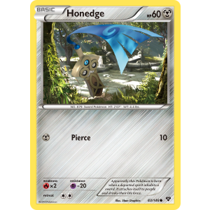 Honedge 83/146 Pokemon TCG XY XY