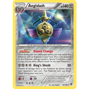 Rare Holo Aegislash 86/146 Pokemon TCG XY XY