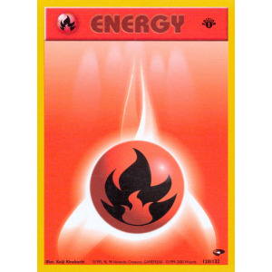  Fire Energy 128/132 Pokemon TCG Gym Gym Challenge