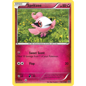 Spritzee 92/146 Pokemon TCG XY XY