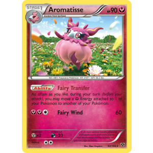 Rare Holo Aromatisse 93/146 Pokemon TCG XY XY