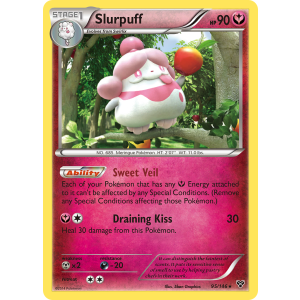 Rare Holo Slurpuff 95/146 Pokemon TCG XY XY