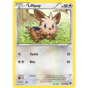 Lillipup 108/146 Pokemon TCG XY XY