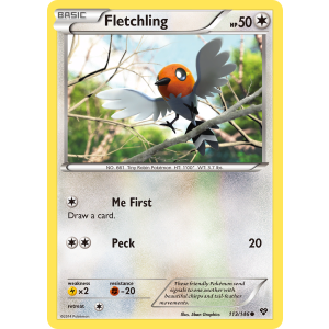 Fletchling 113/146 Pokemon TCG XY XY