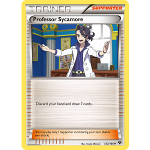 Professor Sycamore 122/146 Pokemon TCG XY XY