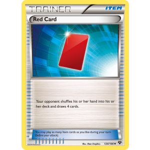 Red Card 124/146 Pokemon TCG XY XY