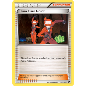 Team Flare Grunt 129/146 Pokemon TCG XY XY