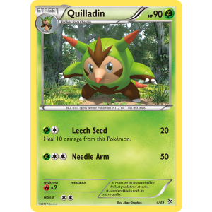  Quilladin 4/39 Pokemon TCG XY Kalos Starter Set