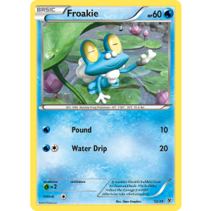  Froakie 12/39 Pokemon TCG XY Kalos Starter Set