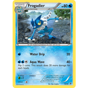  Frogadier 13/39 Pokemon TCG XY Kalos Starter Set