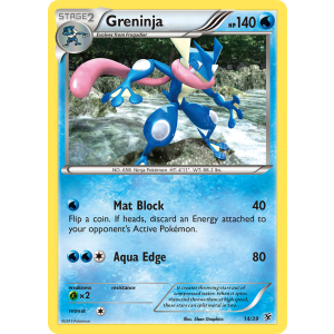  Greninja 14/39 Pokemon TCG XY Kalos Starter Set