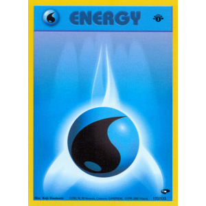  Water Energy 132/132 Pokemon TCG Gym Gym Challenge