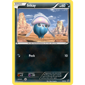  Inkay 18/39 Pokemon TCG XY Kalos Starter Set