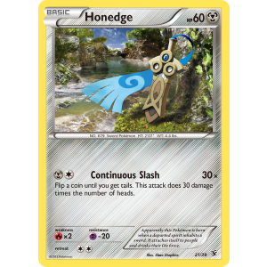  Honedge 21/39 Pokemon TCG XY Kalos Starter Set