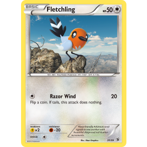  Fletchling 31/39 Pokemon TCG XY Kalos Starter Set