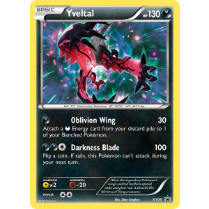 Promo Yveltal XY06/211 Pokemon TCG XY XY Black Star Promos