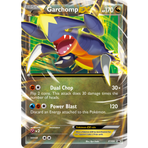 Promo Garchomp-EX XY09/211 Pokemon TCG XY XY Black Star Promos