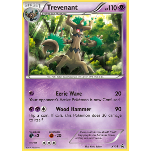 Promo Trevenant XY14/211 Pokemon TCG XY XY Black Star Promos