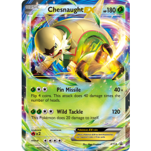 Promo Chesnaught-EX XY18/211 Pokemon TCG XY XY Black Star Promos