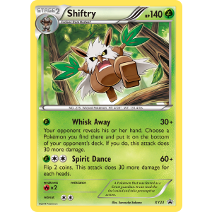 Promo Shiftry XY23/211 Pokemon TCG XY XY Black Star Promos