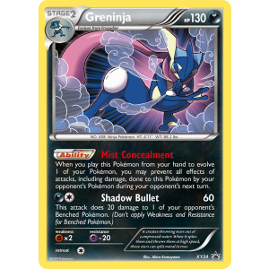 Promo Greninja XY24/211 Pokemon TCG XY XY Black Star Promos