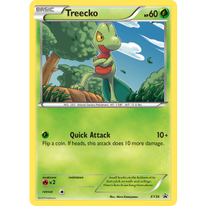 Promo Treecko XY36/211 Pokemon TCG XY XY Black Star Promos