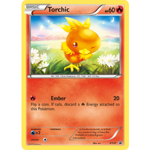 Promo Torchic XY37/211 Pokemon TCG XY XY Black Star Promos